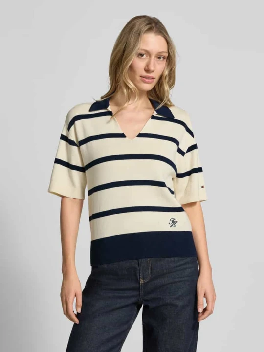 Zdjęcie produktu Regular Fit sweter z czystej bawełny Tommy Hilfiger Biały