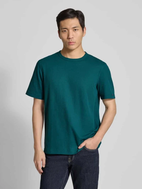Zdjęcie produktu Regular Fit T-shirt z mieszanki bawełny Tom Tailor Oliwkowy