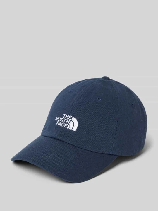 Zdjęcie produktu Regulowana długość czapka z daszkiem z wyhaftowanym logo The North Face Granatowy