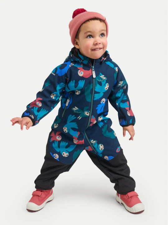 Zdjęcie produktu Reima Kombinezon softshell Mjosa 5100006D Granatowy Regular Fit