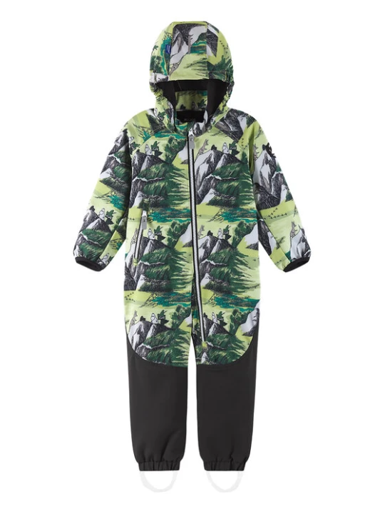 Zdjęcie produktu Reima Kombinezon softshell Moomin Mjosa 5100328C Zielony Regular Fit