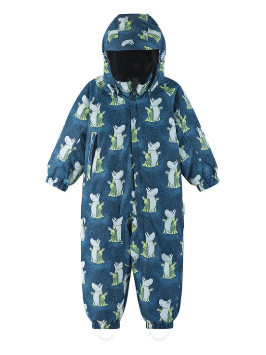 Zdjęcie produktu Reima Kombinezon zimowy Moomin Lyster 5100011D Granatowy Regular Fit