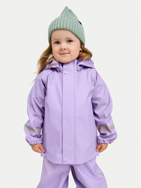 Zdjęcie produktu Reima Kurtka przeciwdeszczowa Lampi 5100023A Fioletowy jasny Regular Fit
