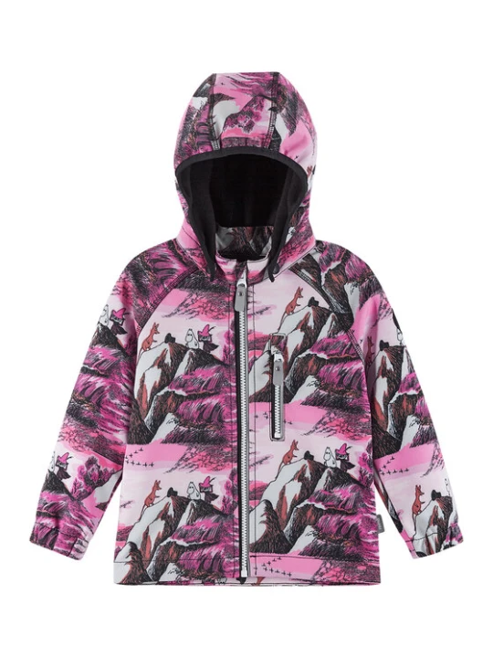 Zdjęcie produktu Reima Kurtka softshell Moomin Vantti 5100009E Kolorowy Regular Fit