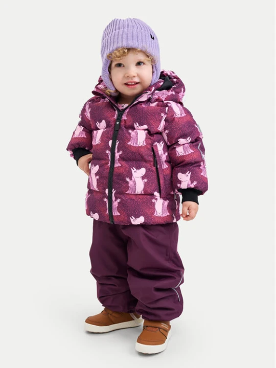Zdjęcie produktu Reima Kurtka zimowa Moomin Lykta 5100013B Fioletowy Regular Fit
