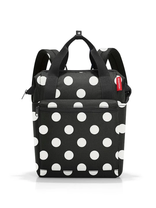 Zdjęcie produktu Reisenthel Plecak "Allrounder R" w kolorze czarno-białym - 31 x 39 x 17 cm rozmiar: onesize