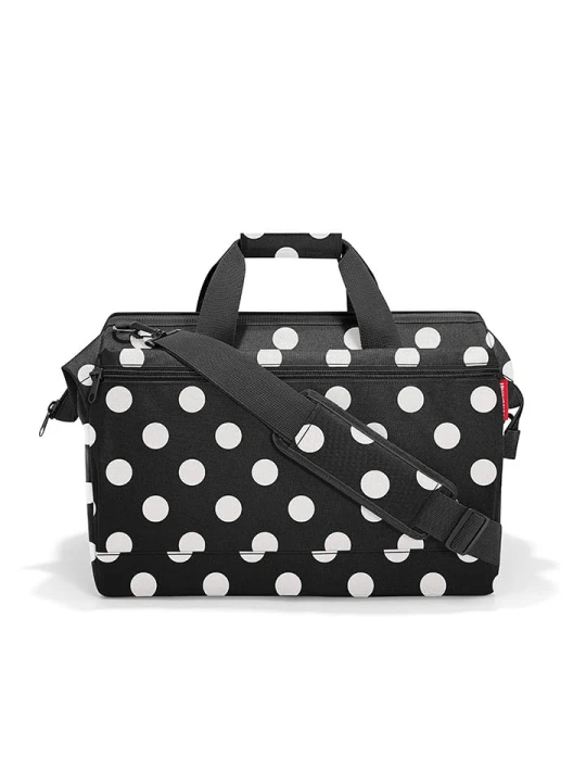 Zdjęcie produktu Reisenthel Torba podróżna "Allrounder L" w kolorze czarno-białym - 48 x 39, 5 x 29 cm rozmiar: onesize