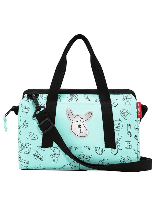 Zdjęcie produktu Reisenthel Torba podróżna "Allrounder XS" w kolorze turkusowo-czarnym - 27 x 21 x 12 cm rozmiar: onesize