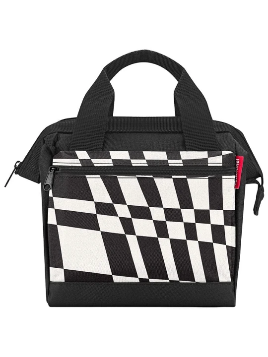 Zdjęcie produktu Reisenthel Torebka "Allrounder" w kolorze czarno-białym - 22 x 24 x 13 cm rozmiar: onesize