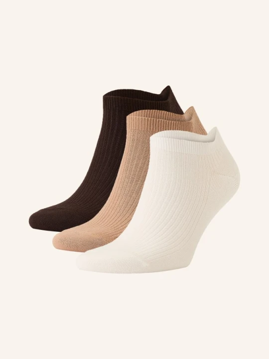 Zdjęcie produktu Reiss 3 Pary Skarpetek Do Trampek Callie beige