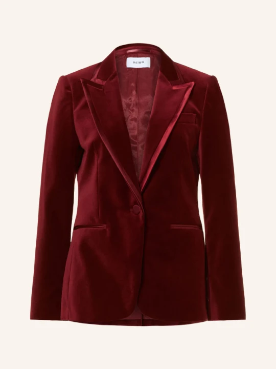 Zdjęcie produktu Reiss Aksamitna Marynarka Wren rot CIEMNOCZERWONY