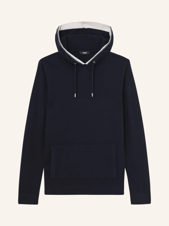 Zdjęcie produktu Reiss Bluza Z Kapturem Falmer Z Wełny Merynosowej blau