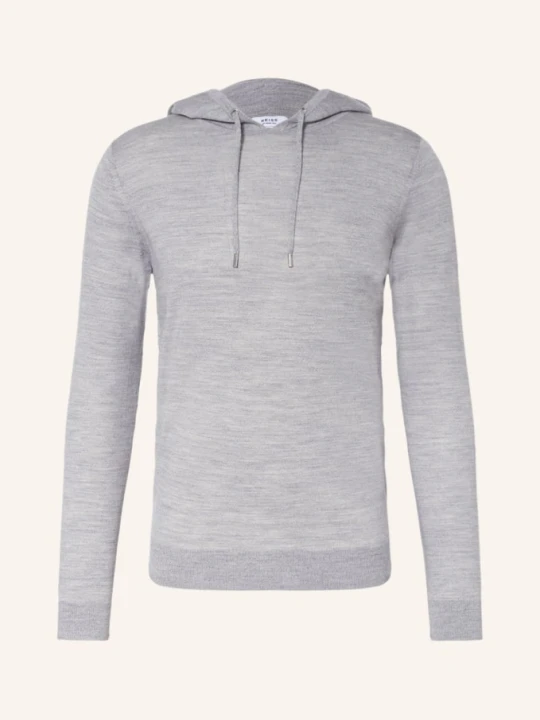Zdjęcie produktu Reiss Bluza Z Kapturem Z Dzianiny Holland grau JASNOCZARY
