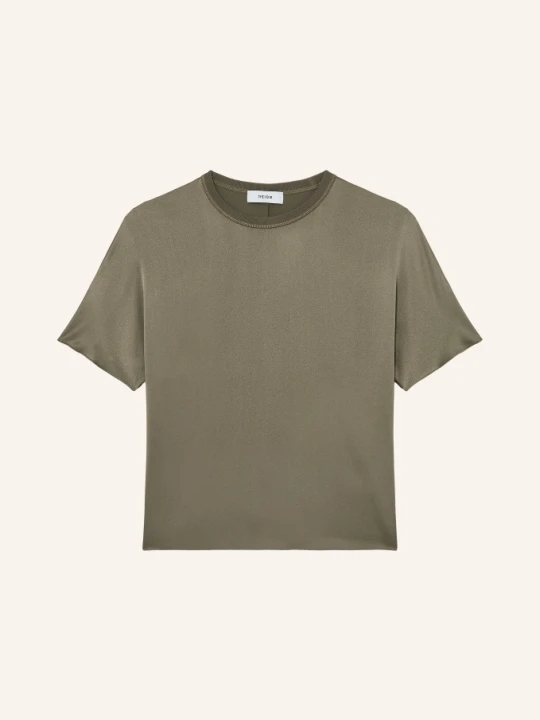Zdjęcie produktu Reiss Bluzka Lena Z Jedwabiu gruen KHAKI