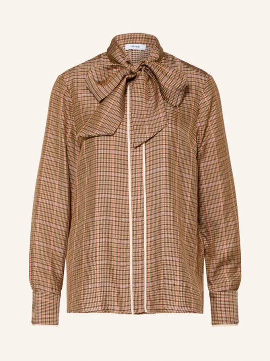 Zdjęcie produktu Reiss Bluzka Minnie Z Odpinanym Kokardką beige