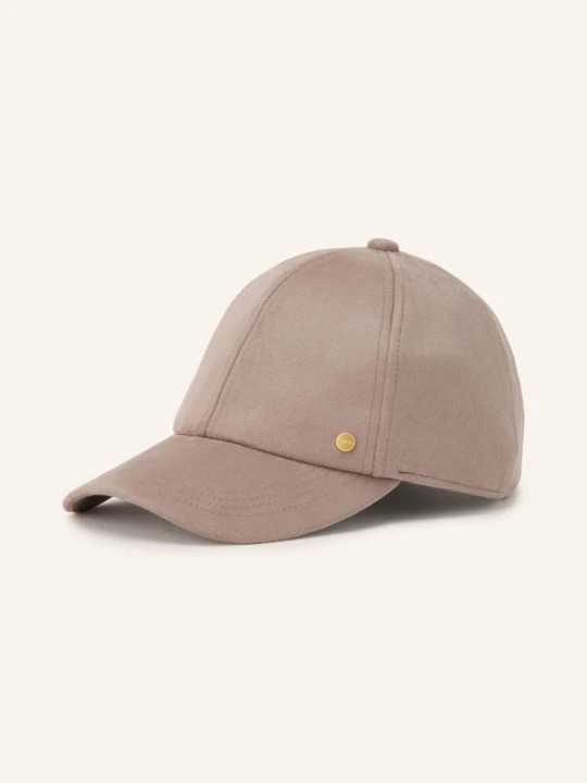 Zdjęcie produktu Reiss Czapka Nicky W Stylu Skórzanym beige