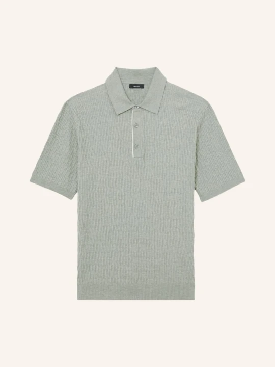 Zdjęcie produktu Reiss Dzianinowa Koszulka Polo Era gruen ZIELONY