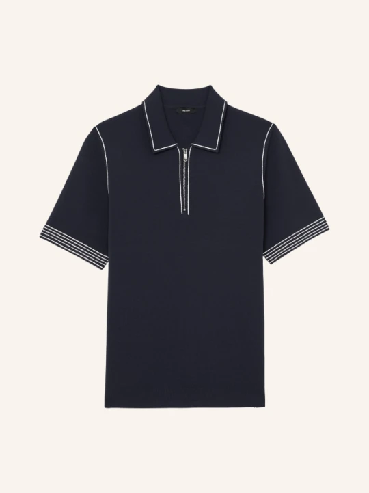Zdjęcie produktu Reiss Dzianinowa Koszulka Polo Mason blau
