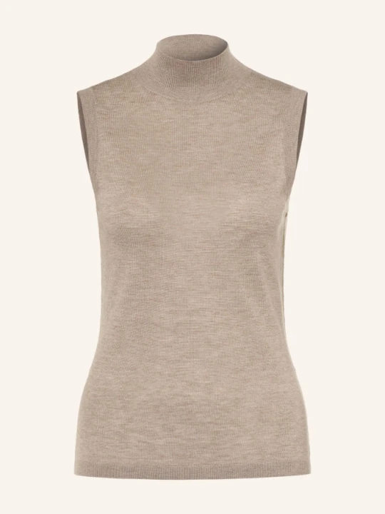 Zdjęcie produktu Reiss Dzianinowy Top Evelyn Z Wełny Merynosowej beige