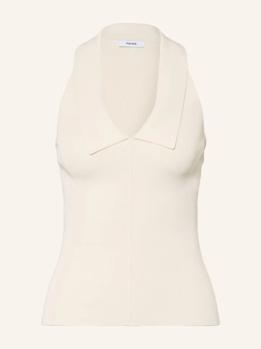 Zdjęcie produktu Reiss Dzianinowy Top Vera beige ECRU