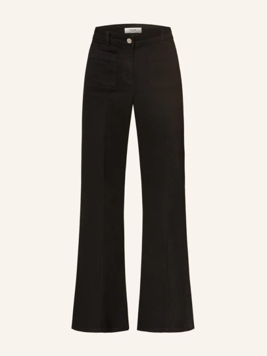 Zdjęcie produktu Reiss Dżinsy Z Rozszerzanymi Nogawkami Sakura schwarz 20 BLACK