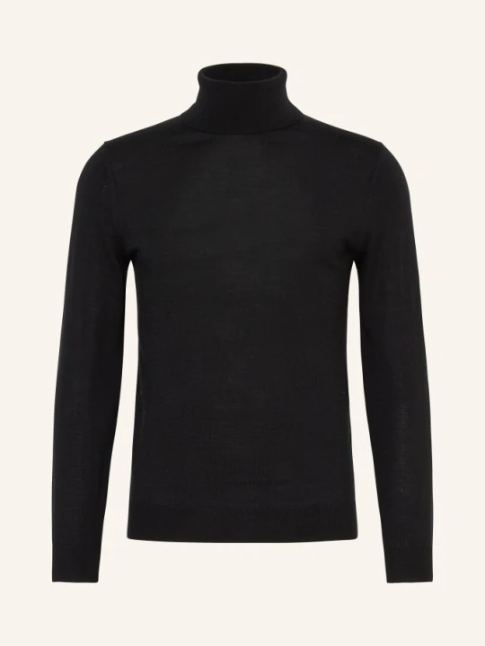 Zdjęcie produktu Reiss Golf Caine Z Wełny Merino schwarz CZARNY