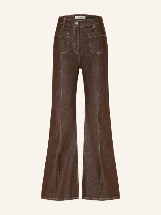 Zdjęcie produktu Reiss Jeansy Flared Sakura braun 14 BROWN