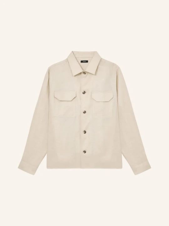 Zdjęcie produktu Reiss Koszula Polasio Regular Fit beige ECRU