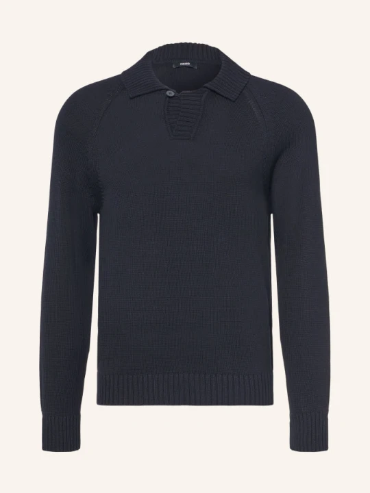 Zdjęcie produktu Reiss Koszulka Polo Z Dzianiny Ashdown blau CZARNY