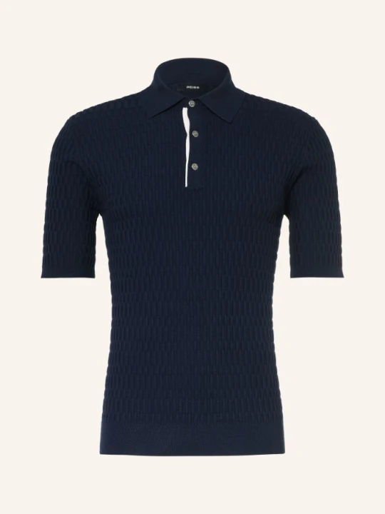 Zdjęcie produktu Reiss Koszulka Polo Z Dzianiny Era blau GRANATOWY