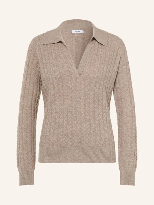 Zdjęcie produktu Reiss Koszulka Polo Z Dzianiny Millie beige