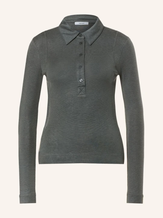 Zdjęcie produktu Reiss Koszulka Polo Z Jerseyu Wendy grau CZIEMNOSZARY
