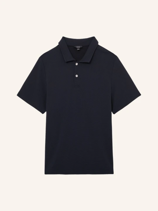 Zdjęcie produktu Reiss Koszulka Polo Z Pikowanym Wzorem Kennedy blau GRANATOWY