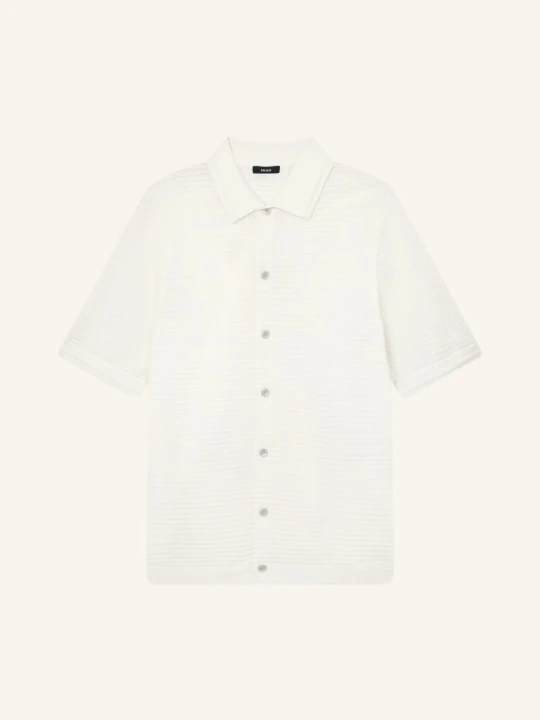 Zdjęcie produktu Reiss Koszulka Z Dzianiny Clifton Slim Fit weiss BIAŁY