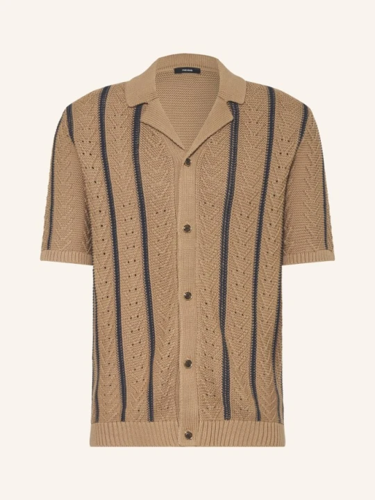 Zdjęcie produktu Reiss Koszulka Z Dzianiny Ellingham Slim Fit braun