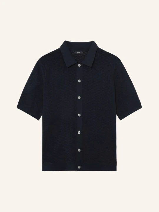 Zdjęcie produktu Reiss Koszulka Z Dzianiny Phoenix Extra Slim Fit blau GRANATOWY