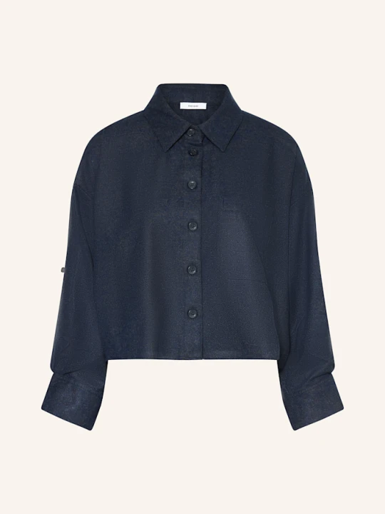 Zdjęcie produktu Reiss Krótka Koszula Z Rękawami 3/4 blau GRANATOWY