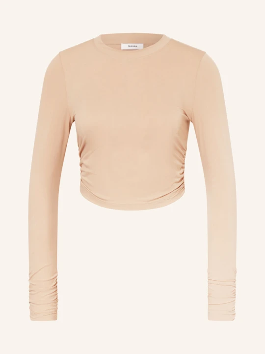 Zdjęcie produktu Reiss Krótka Koszulka Z Długim Rękawem beige