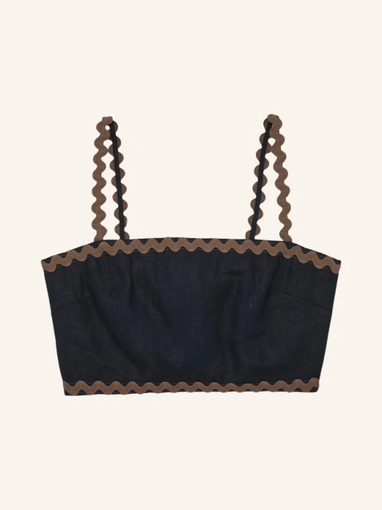 Zdjęcie produktu Reiss Krótki Top Mila blau beżowy
