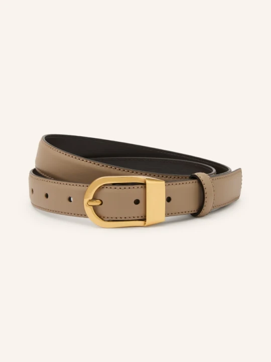 Zdjęcie produktu Reiss Pasek Skórzany Hazel beige