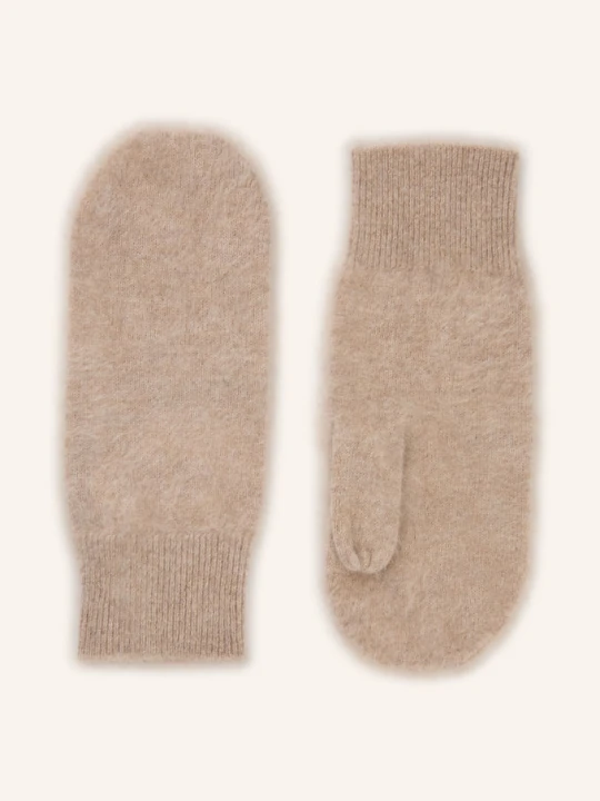 Zdjęcie produktu Reiss Rękawiczki Z Jednym Palcem Z Kaszmiru Willow beige