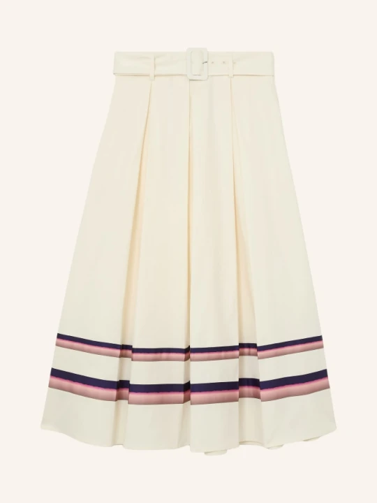 Zdjęcie produktu Reiss Spódnica Plisowana Rian beige