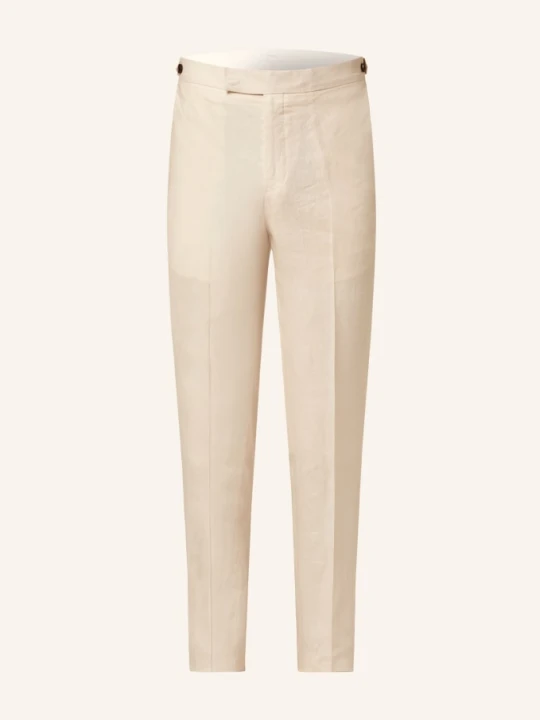 Zdjęcie produktu Reiss Spodnie Garniturowe Kin Slim Fit Z Lnu beige