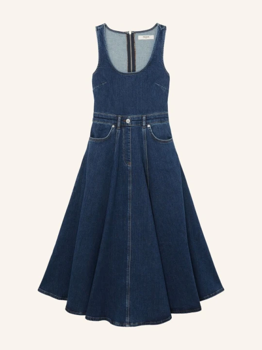 Zdjęcie produktu Reiss Sukienka Jeansowa Rosie blau GRANATOWY