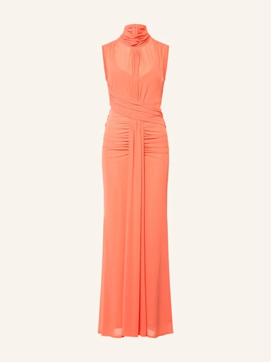 Zdjęcie produktu Reiss Sukienka Z Siateczki Starla orange