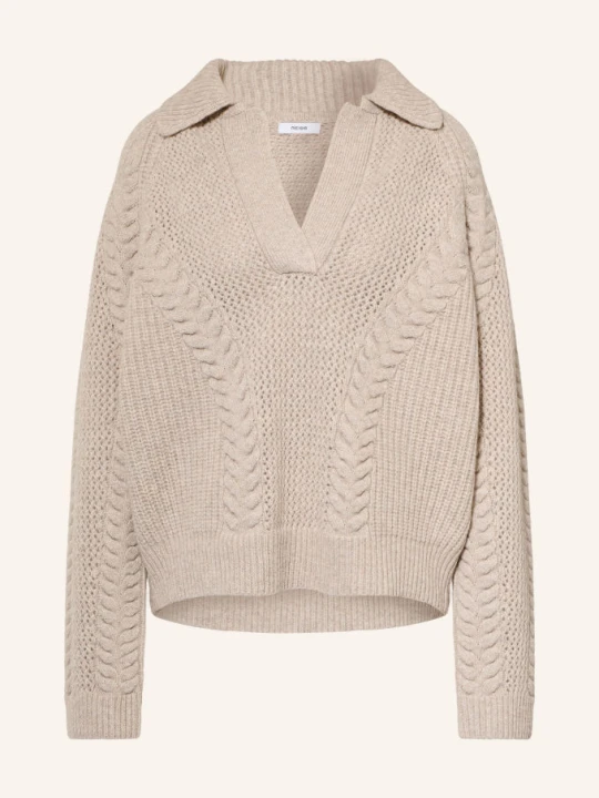 Zdjęcie produktu Reiss Sweter Auriele beige JASNOBRĄZOWY