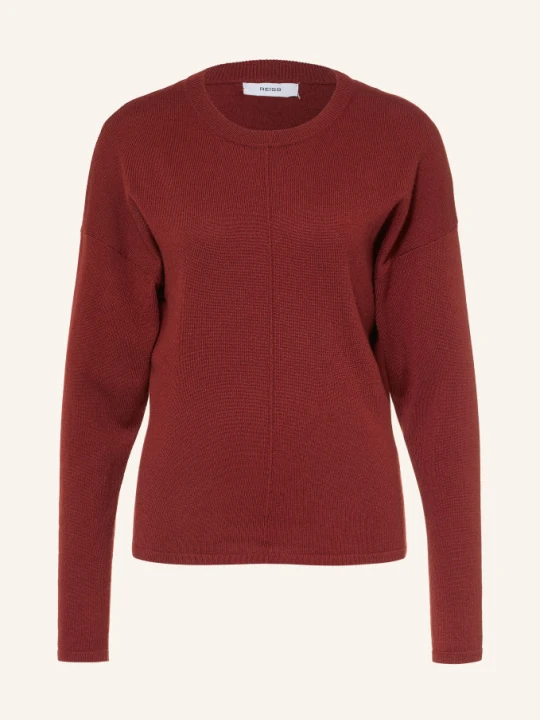 Zdjęcie produktu Reiss Sweter Colette rot CIEMNOCZERWONY