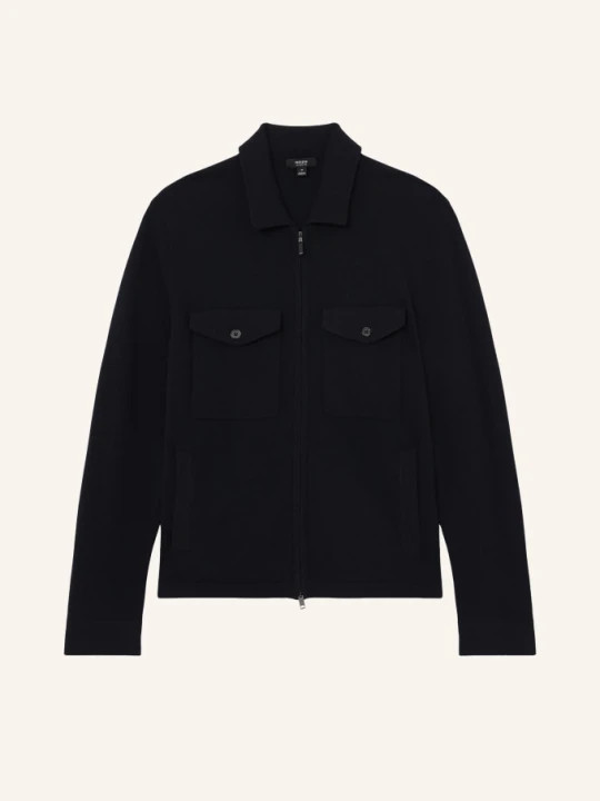 Zdjęcie produktu Reiss Sweter Dunstall blau GRANATOWY