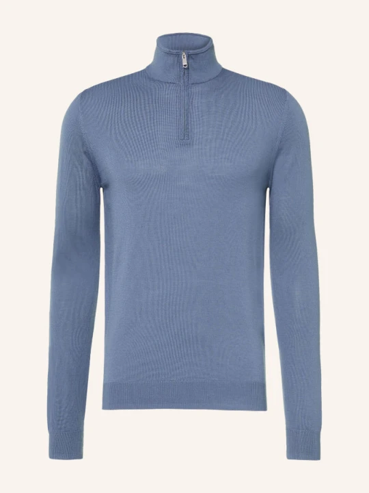 Zdjęcie produktu Reiss Sweter Typu Troyer Blackhall blau NIEBIESKI