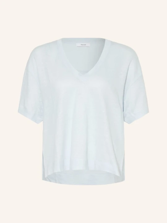 Zdjęcie produktu Reiss T-Shirt Ember Z Lnu blau JASNONIEBIESKI